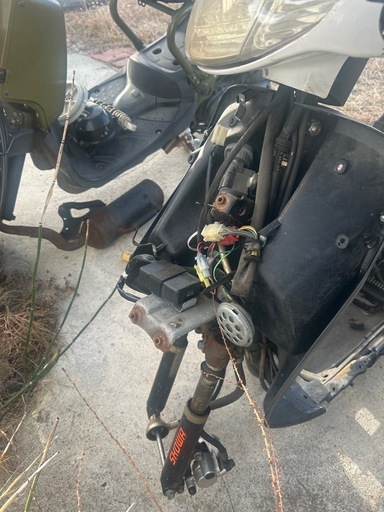 ライブディオZX後期 書類付きフレーム