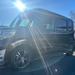 ダイハツ　タントカスタムX-SA 車検たっぷり　初心者、新卒者にも最適