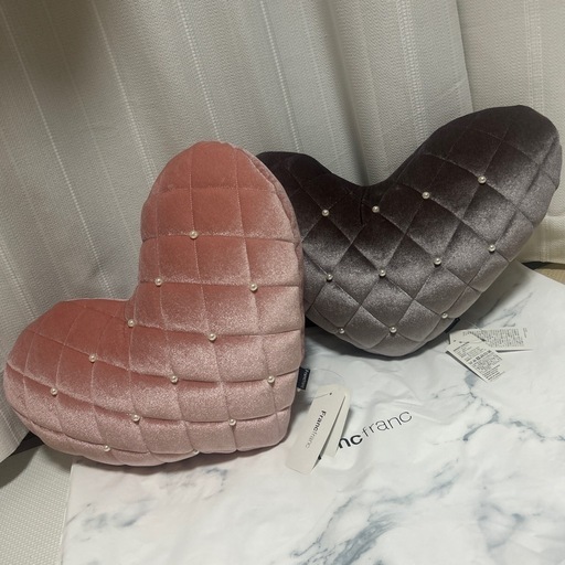 Francfranc ハートクッション ペア
