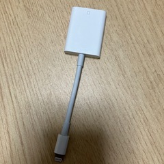 Apple rightning SDカードリーダー