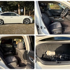 ◆車検R7年11月◆H22年フーガHV◆18.2万キロ◆純正ナビ◆自動ブレーキ◆の画像