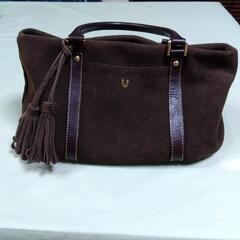ungaro ウンガロバック　スエード生地　縦17×横33×マチ...