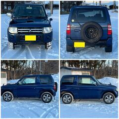 【車検あり】H23/パジェロミニ/14万キロ/4WD/ターボ/純正ナビ/DVD再生/ワンセグの画像