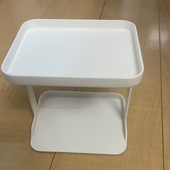 調味料ラック　キッチン収納　スパイスラック　2段　定価約3700円　コンロ横　観葉植物置きにもの画像