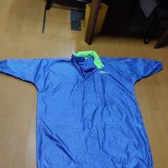 reco　 レインポンチョ　フード収納付き男女兼用LLの画像