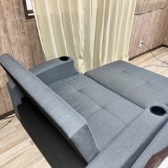 美品⭕️【ソファーベッド】1台の画像