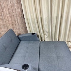 美品⭕️【ソファーベッド】1台の画像