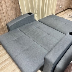 美品⭕️【ソファーベッド】1台の画像