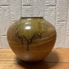 信楽焼 花瓶 
