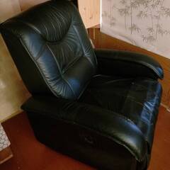 ガッツリ存在感有りまくりのイス　一人用ソファーの画像