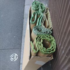 ピクニック用　花火大会用　ゴザ　ござ　御座　畳カーペット　6枚　6畳分　+　木製　簡易　組み立て棚　花見用　ピクニック用　まとめてお譲りします。の画像