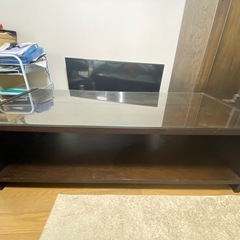 値引きしました！ガラステーブル　テレビ台