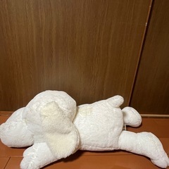 白スヌーピー　特大ぬいぐるみ　約77cmの画像
