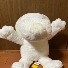 白スヌーピー　特大ぬいぐるみ　約77cmの画像