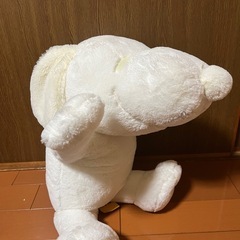 白スヌーピー　特大ぬいぐるみ　約77cm