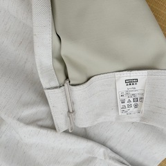 遮光1級・遮熱・遮音カーテン　ニトリ　レーベルの画像