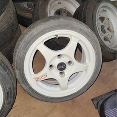 OZレーシング　エンケイ　三菱　ホイールの画像