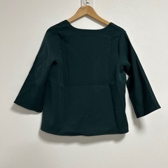 新品未使用グリーン💚ブラウス　フリーサイズの画像