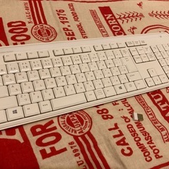 ワイヤレス 静音スリムキーボード 