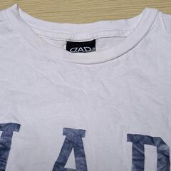 D.A.D DAD ギャルソン GARSON 半袖Tシャツ M 白　ダメージありの画像