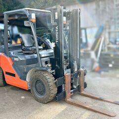 トヨタ TOYOTA 3.5トン フォークリフト、動作良好、軽油、AT◆8FD35／GGBA-VK3◆最大揚高3300MM◆2018年◆1138hour◆ 福岡発の画像