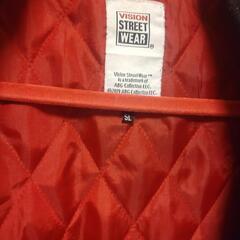 大きいサイズ【5L】VISON 　ジャンパー　防寒着　ジャケット　MA1タイプの画像