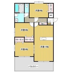 家賃　5.8万円　コーポ砂田B棟