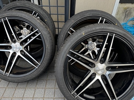 ゴーストラインLG4 20インチ4本アルファード ヴェルファイアその他国産車