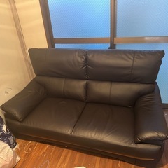 【価格変更】ソファ 2月までに受け手さん探してます！の画像