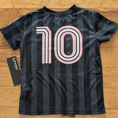 新品未使用 リオネル・メッシ選手のキッズサッカージャージの画像