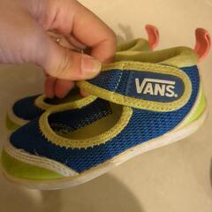 バンズ　VANS　マリンシューズ　サンダル　メッシュ　男の子の画像