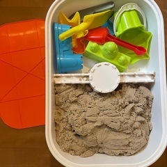 キネティックサンド　室内砂場セット