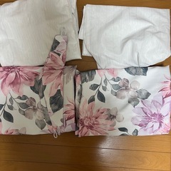 カーテン (レースカーテン付き)の画像