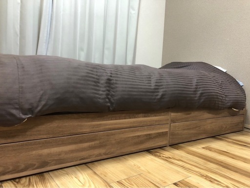 今週末まで値下げ⭐️極美品！シングルベッドフレーム1