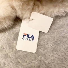 未使用値札付 FILA GOLF フェイクファーミトン 手袋 フィラ ゴルフ ゴルフグッズの画像