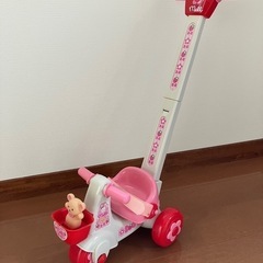 メルちゃん　なかよし三輪車　手押し車　ベビーカー