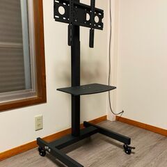 【再掲載】移動式テレビスタンド テレビ台 TV台 ディスプレイスタンド