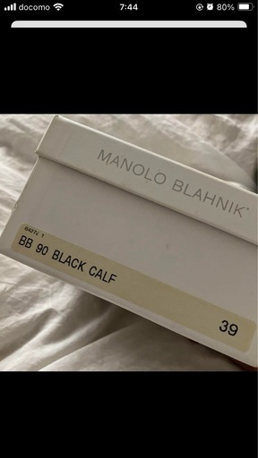 マノロブラニクBB定価126500円 定価¥126,500】MANOLO BLAHNIK リスト