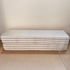  極厚15mm厚　折りたたみ式銀マット　2点セット　アルミマット　アウトドア　キャンプの画像