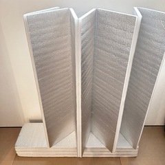  極厚15mm厚　折りたたみ式銀マット　2点セット　アルミマット...