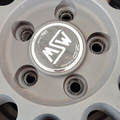 VWやＡｕｄｉにカッコいいタイヤ＆ホイール　４本の画像