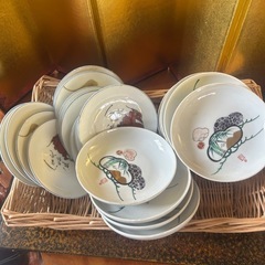 レトロ　旧家蔵出品　銘々皿　
20枚まとめて売り