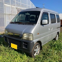 使い勝手便利な格安MT5速4WD軽バン　今年12月まで車検アリ　要修理の画像