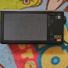 SONY　2バンドラジオ　ICF-S3    1979年製