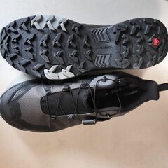 【値下】サロモン salomon トレッキングシューズ ゴアテックス ローカット　X ULTRA 4 WIDE GORE-TEX　登山　ハイキング　26.5ｃｍの画像