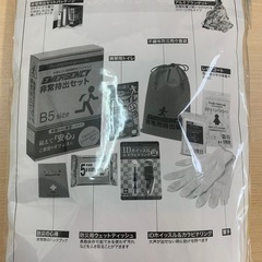 非常持出セットの画像