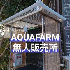 AQUAファーム無人販売所　メダカ、金魚、ミジンコ養魚場直送
