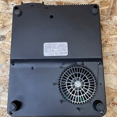  (s7023) アイリスオーヤマ IHコンロ 卓上 IHK-T38-B ブラック 1000W IHクッキングヒーター 2021年式 調理器 15A 50/60Hz の画像