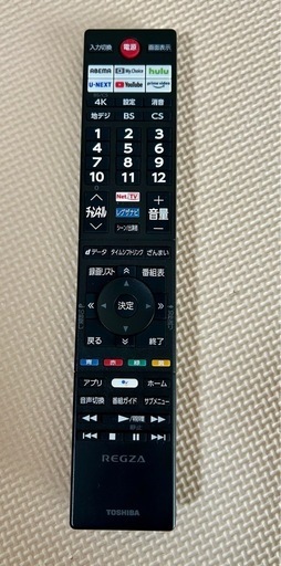 【未使用】純正REGZAリモコン