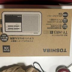値下げ【松本市引き取り限定】⭐美品⭐東芝AM/FMラジオの画像